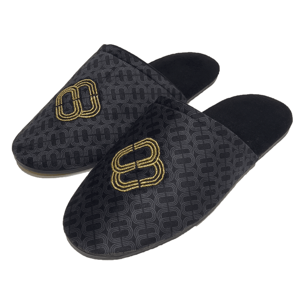 Le Boubou X Michael Benisty Velvet Slippers by Le Boubou