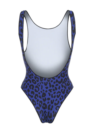 Blue cheetah bikini - le boubou