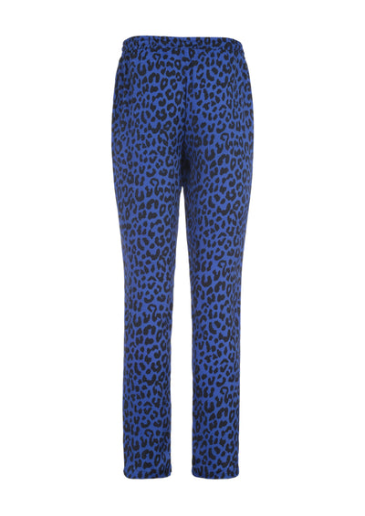 Blue cheetah pants for Men - le boubou